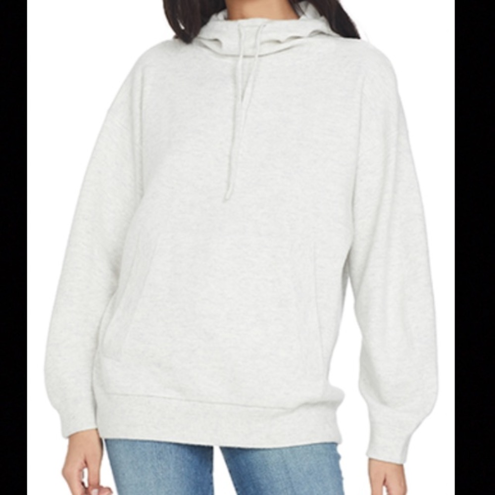 VINCE cashmere double layer hoodie